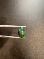 Ethiopian Black Opal 12x8mm Approximately 1.55 Carat (GTG-BOP-28)