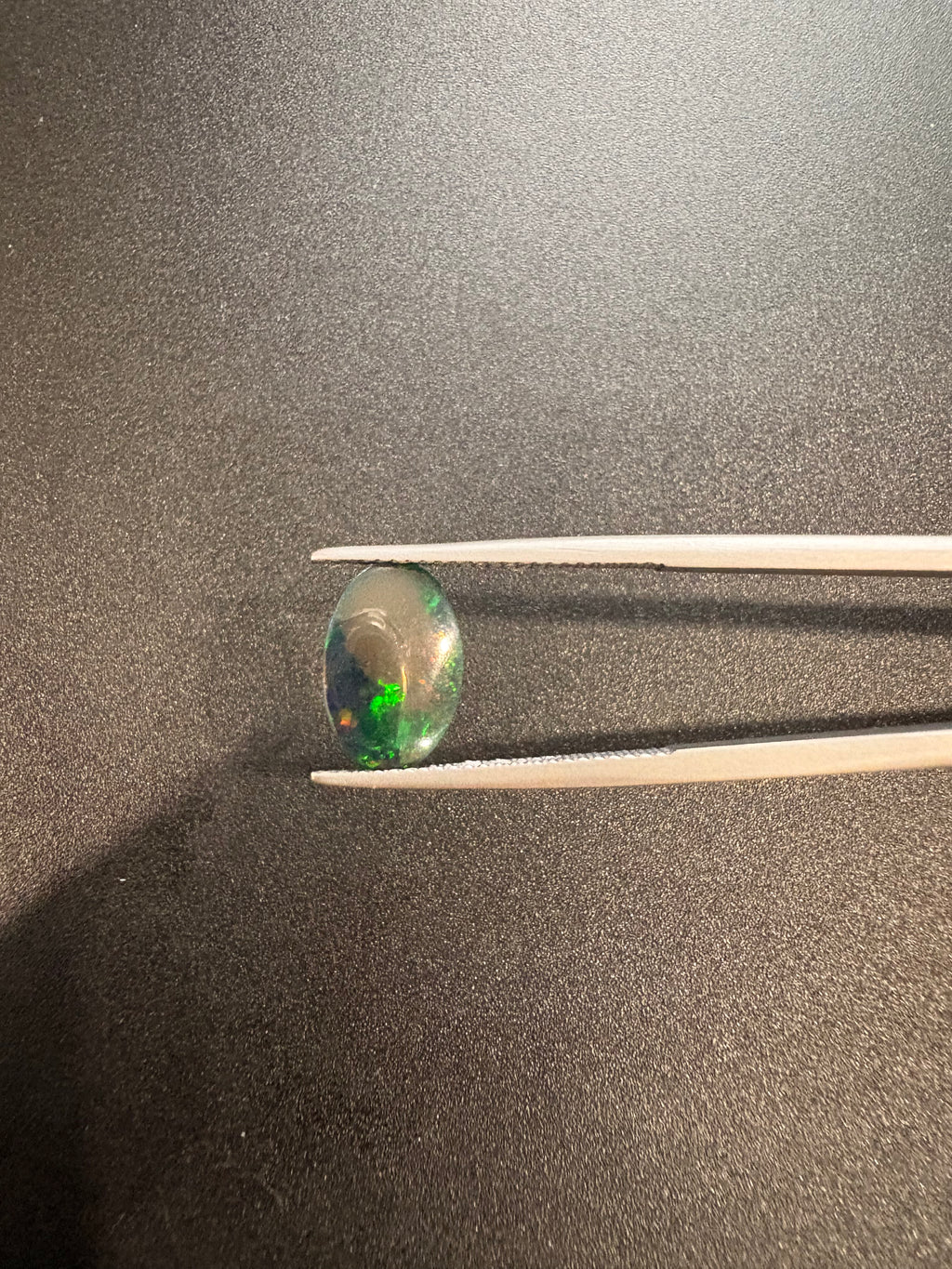 Ethiopian Black Opal 12x8mm Approximately 1.55 Carat (GTG-BOP-28)