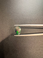 Ethiopian Black Opal 12x8mm Approximately 1.55 Carat (GTG-BOP-28)