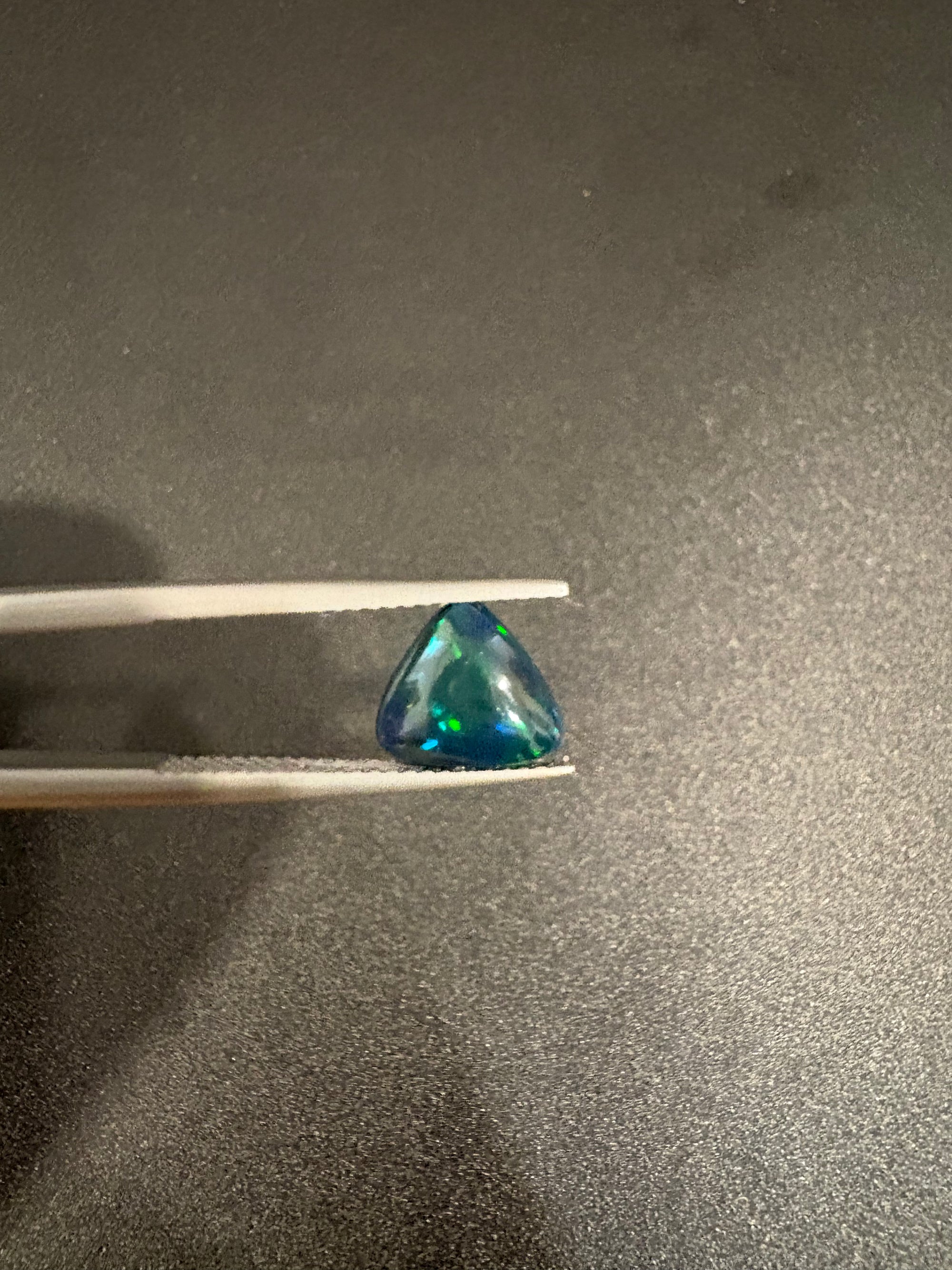 Ethiopian Black Opal 9x9mm Approximately 1.30 Carat (GTG-BOP-10)