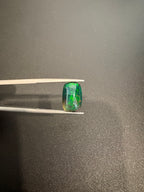 Ethiopian black opal rectangle shape 12.5x 8.5 mm approximately 2.50 carat (GTG-BOP-65)