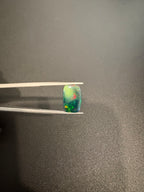 Ethiopian black opal rectangle shape 12.5x 8.5 mm approximately 2.50 carat (GTG-BOP-65)