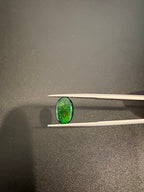Black Opal oval shape 11x7.5 mm approximately 2.15 carat (GTG-BOP-59)