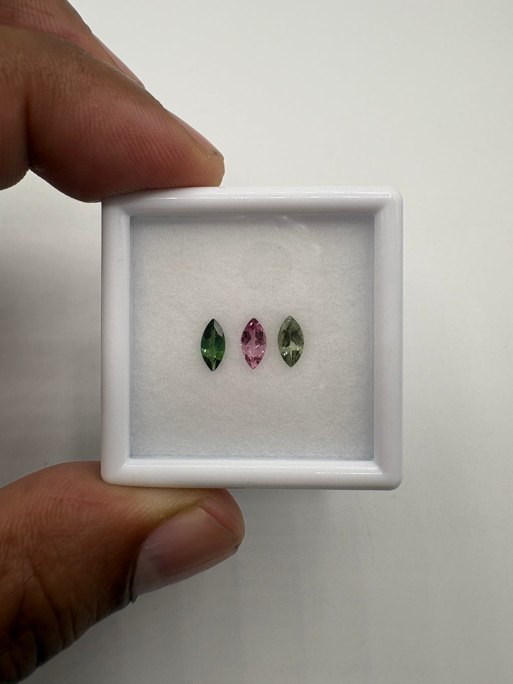 Natural Tourmaline 7x4mm marquise shape approximately 1.08 carat, 3 pcs(GTG-TOU-5)