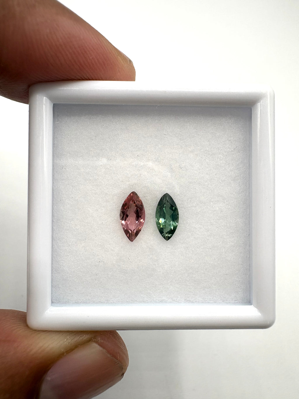 Natural Tourmaline Marquise shape 8x4mm, 2pcs approximately 1.08 carat (GTG-TOU-1)