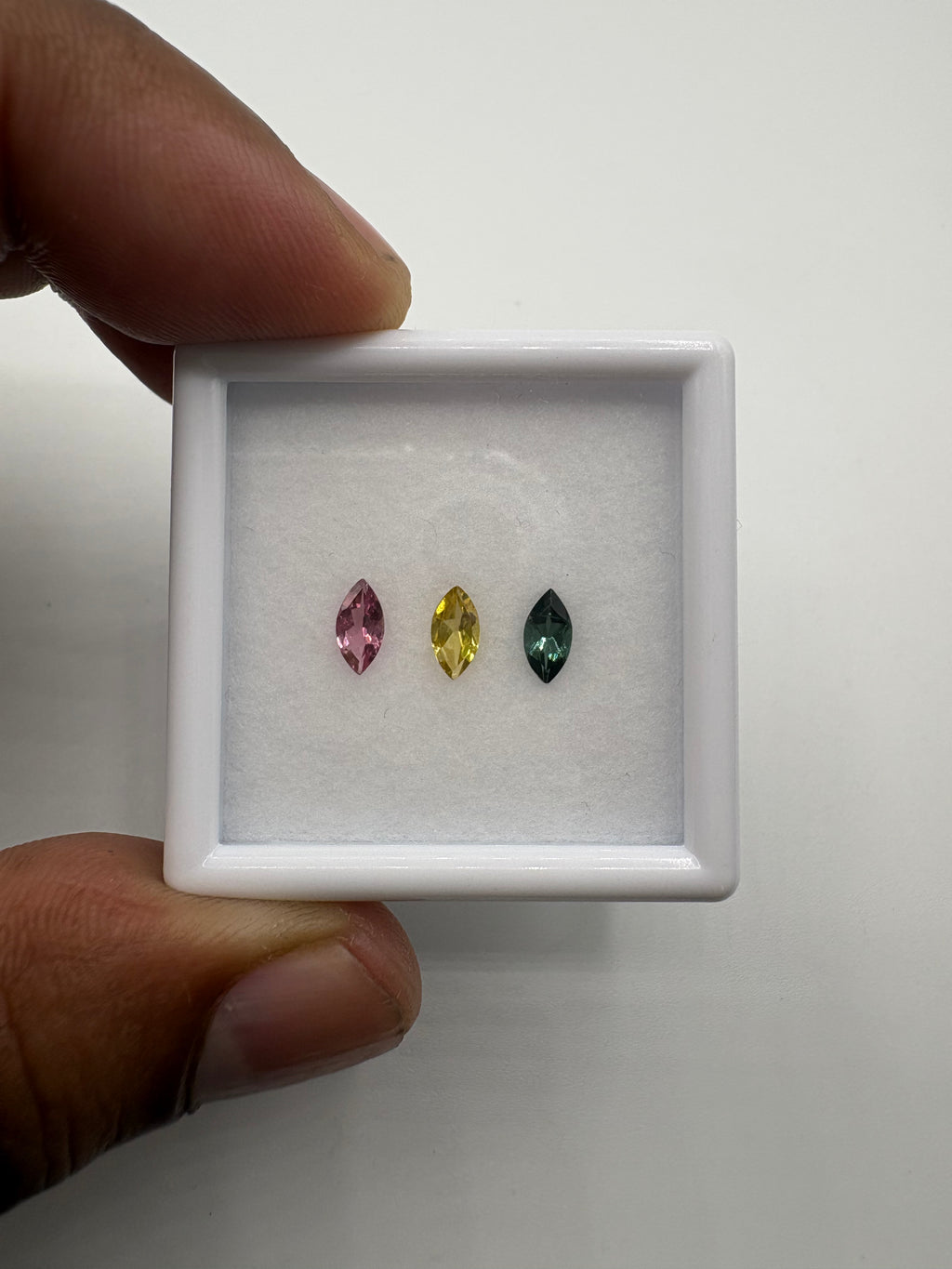 Natural Tourmaline Marquise shape 7x3mm approximately 1 carat, 3 pcs (GTG-TOU-2)