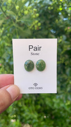 Natural Jade Pear Shape Cabs 14x12 mm Approximately 10.43 Carat (GTG-J-2)