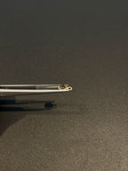 Tourmaline 18K Gold Filled Bezel 5 mm, Single Connector