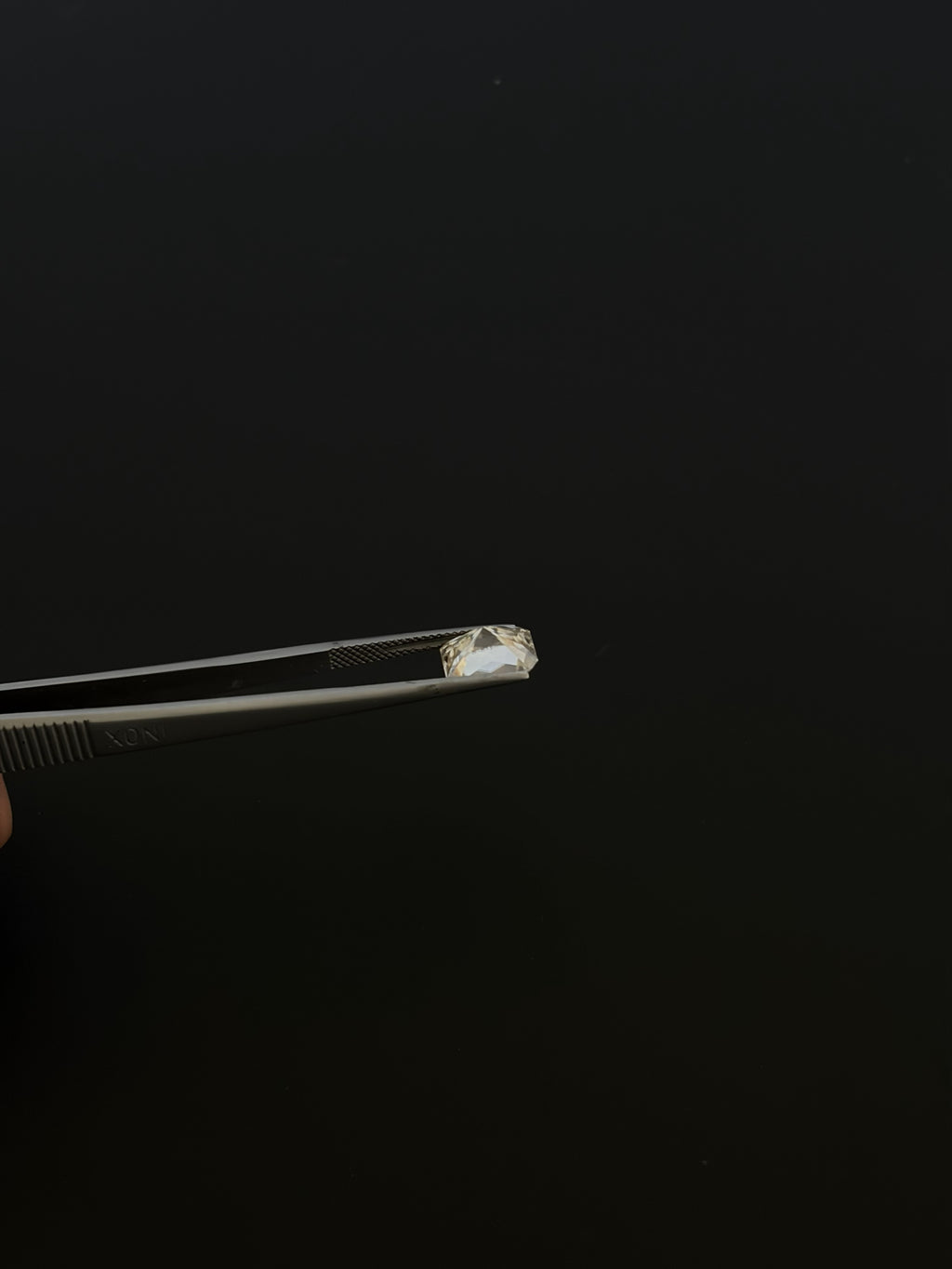 Moissanite Faceted 10x8 mm Single Piece