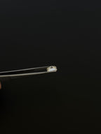 Moissanite Faceted 10x8 mm Single Piece
