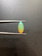 Natural Ethiopian Opal Marquise  Shape Cab 15x7mm Approximately 2.58 Carat (GTG-OP-36)