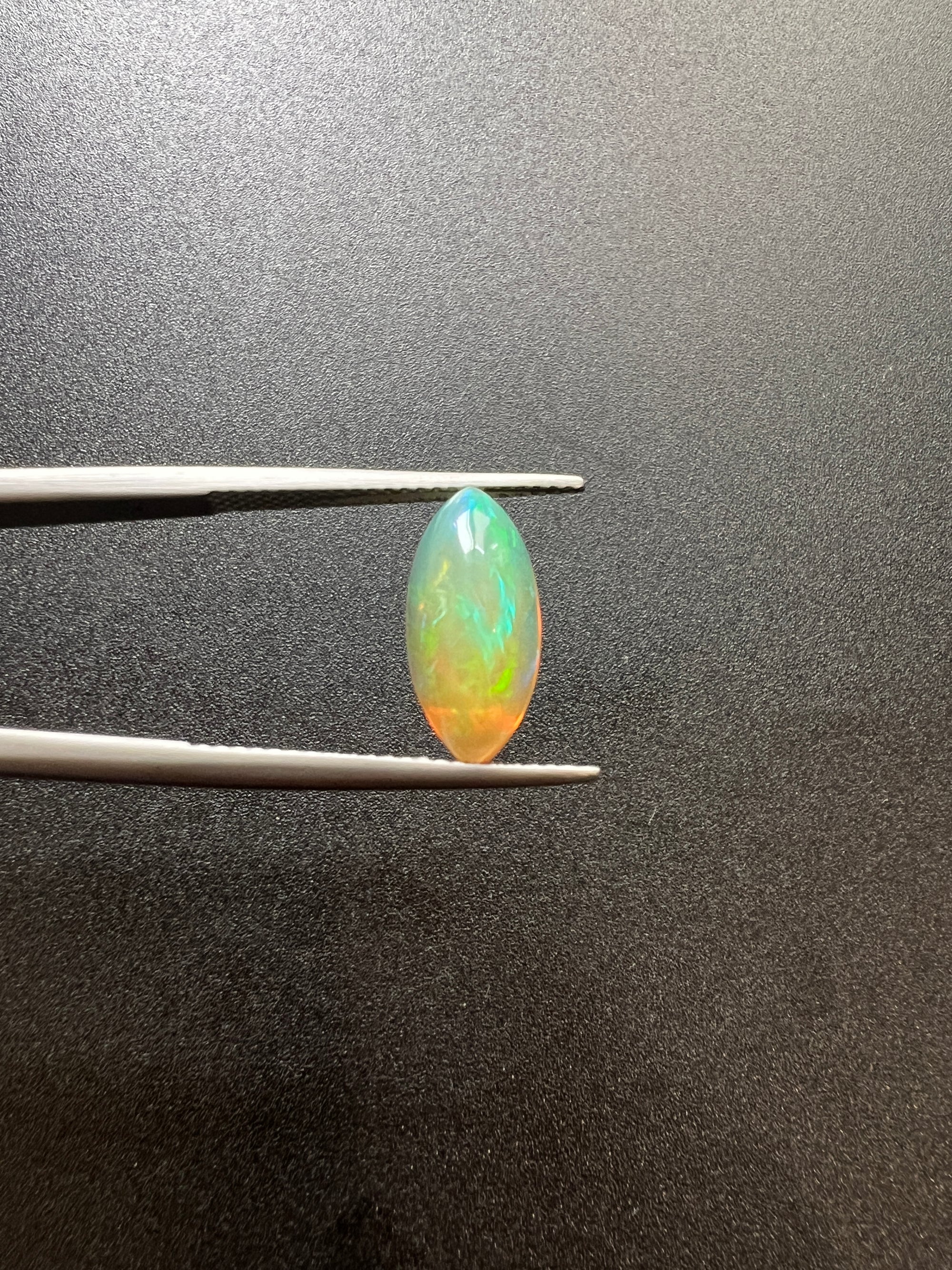 Natural Ethiopian Opal Marquise  Shape Cab 15x7mm Approximately 2.58 Carat (GTG-OP-36)