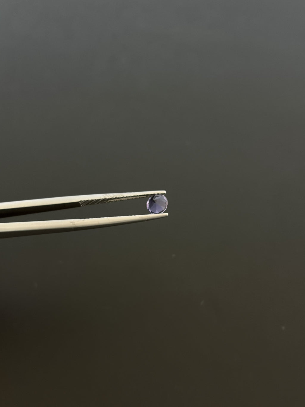 Iolite Faceted Gemstone Round 5 mm, Approximately 1.95 Carat