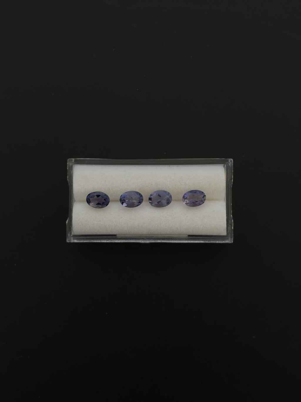Iolite Faceted Gemstone Oval 7.1x5.1 mm, Approximately 2.68 Carat