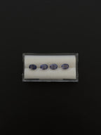Iolite Faceted Gemstone Oval 7.1x5.1 mm, Approximately 2.68 Carat