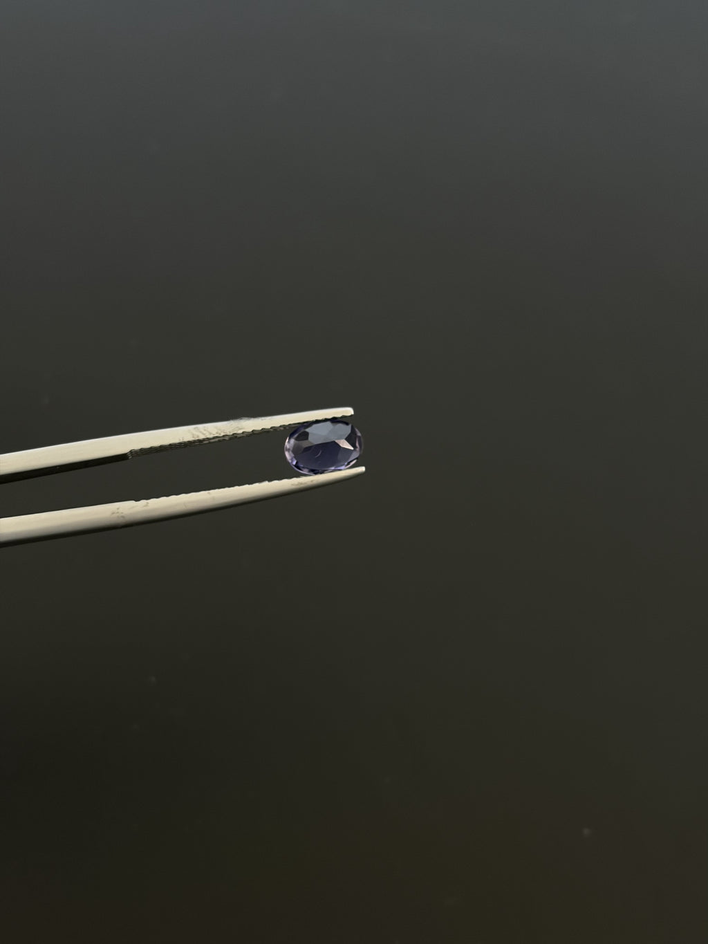 Iolite Faceted Gemstone Oval 7.1x5.1 mm, Approximately 2.68 Carat
