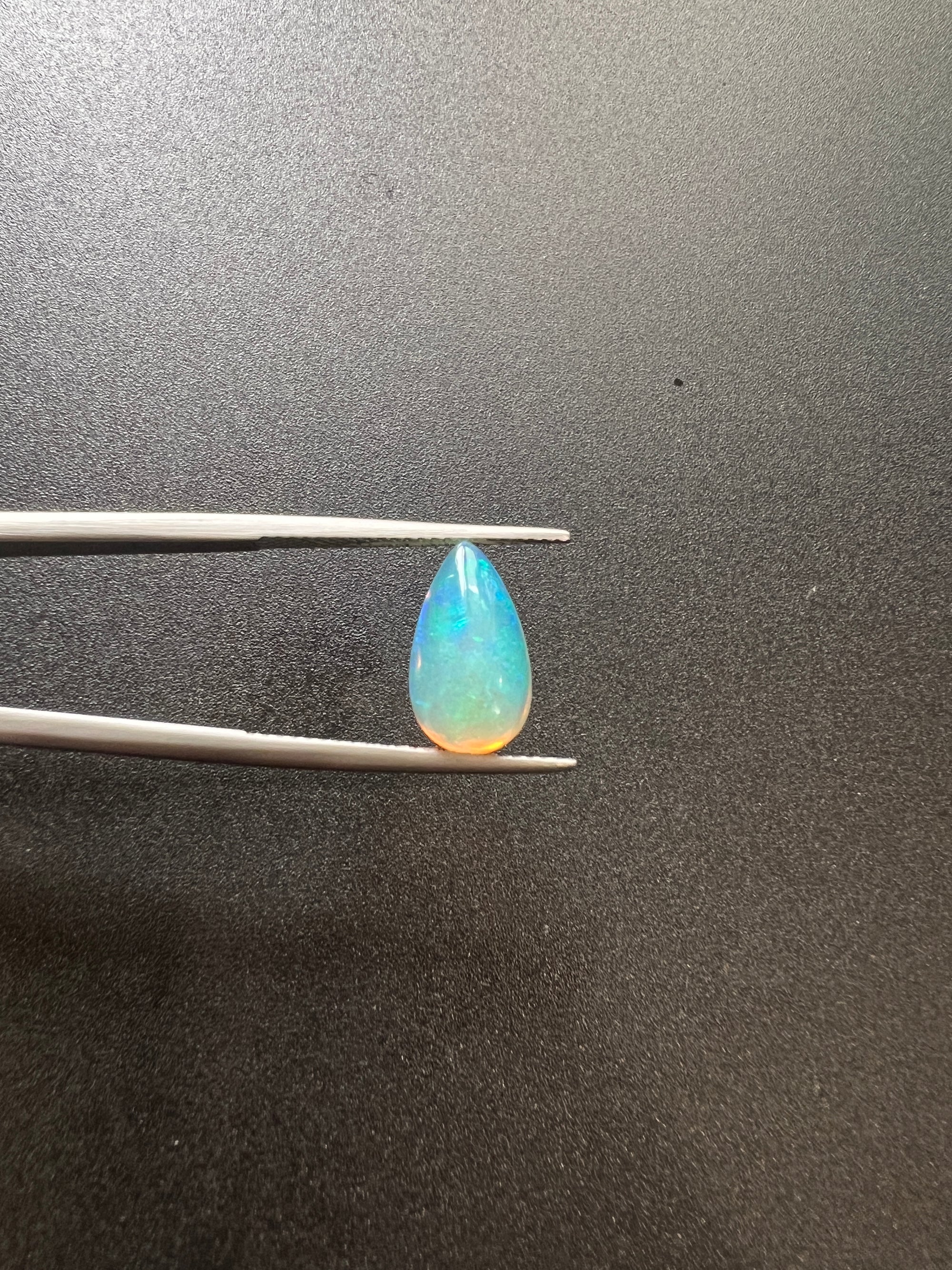 Ethiopian Opal 13x7mm teardrop shape approximately 2.42 carat (GTG-OP-12)