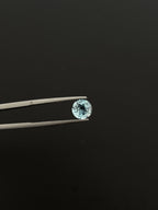 Blue Topaz Faceted Matching pair 7.2 mm