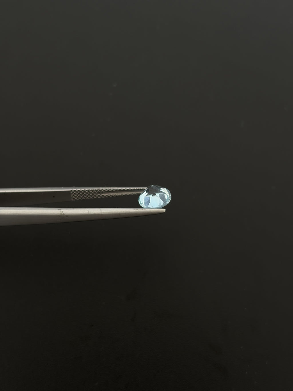 Blue Topaz Faceted Matching pair 7.2 mm