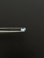 Blue Topaz Faceted Matching pair 7.2 mm