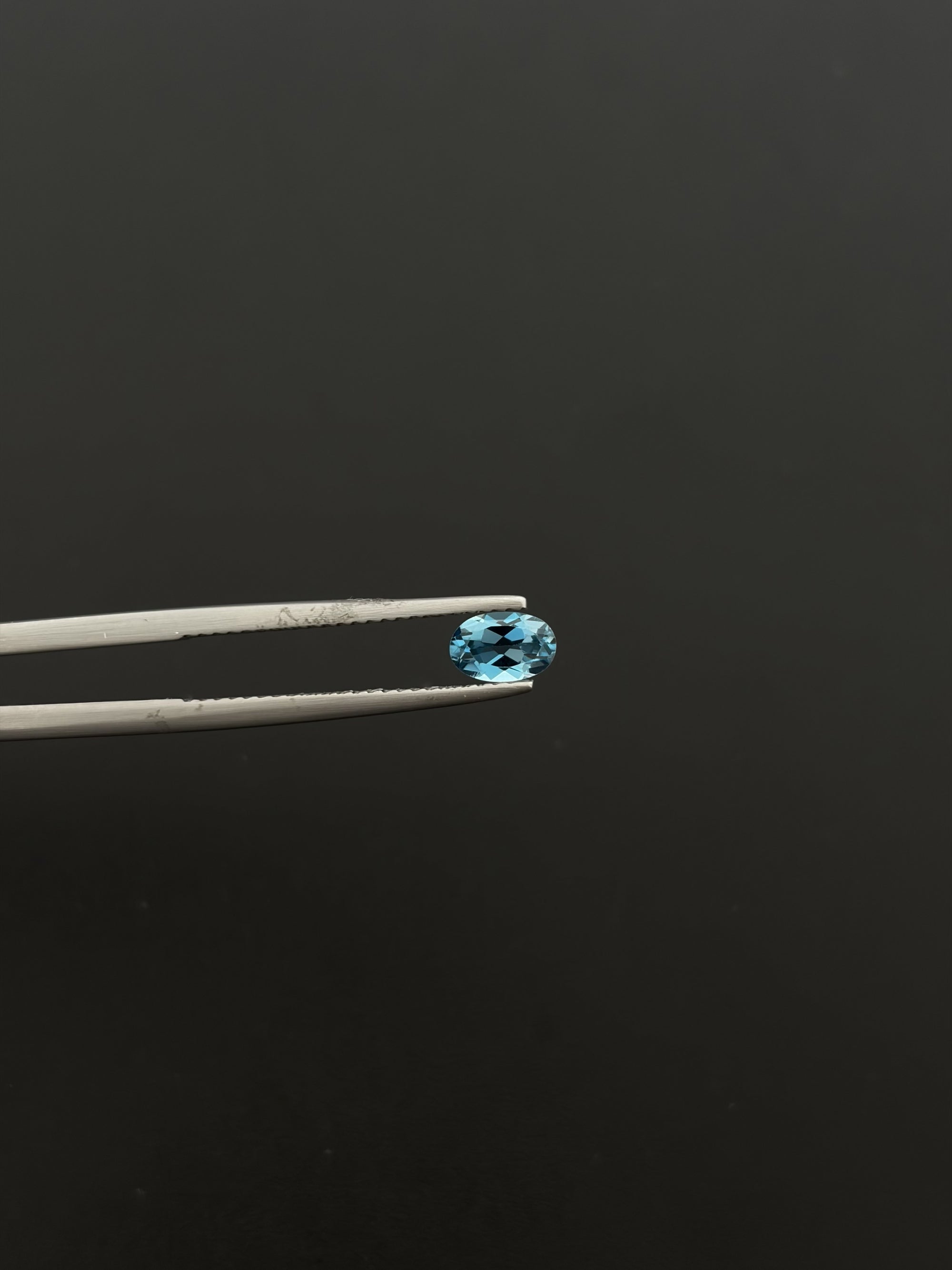 London Blue Topaz Faceted 6.2x4.2 mm