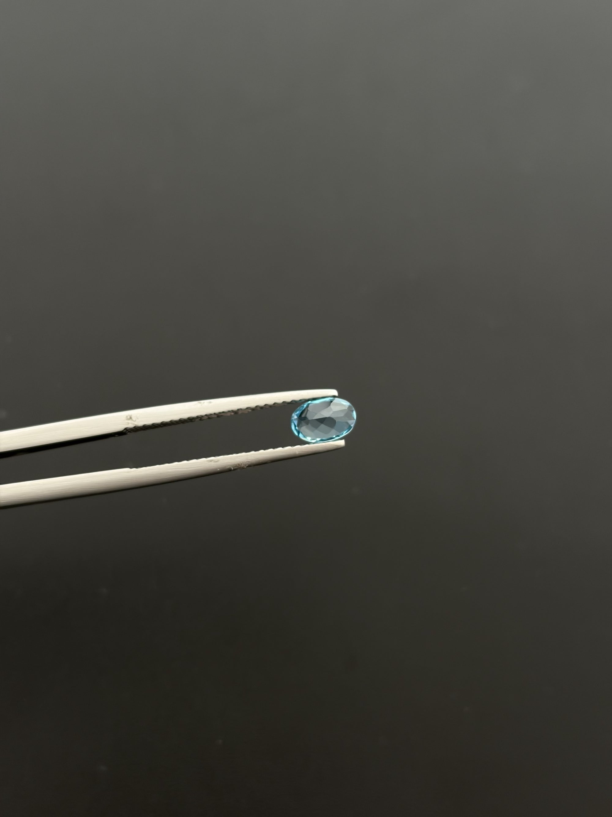 London Blue Topaz Faceted 6.2x4.2 mm