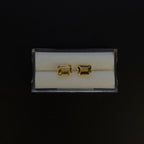 Citrine Faceted 8.1x6.1 mm Matching Pair