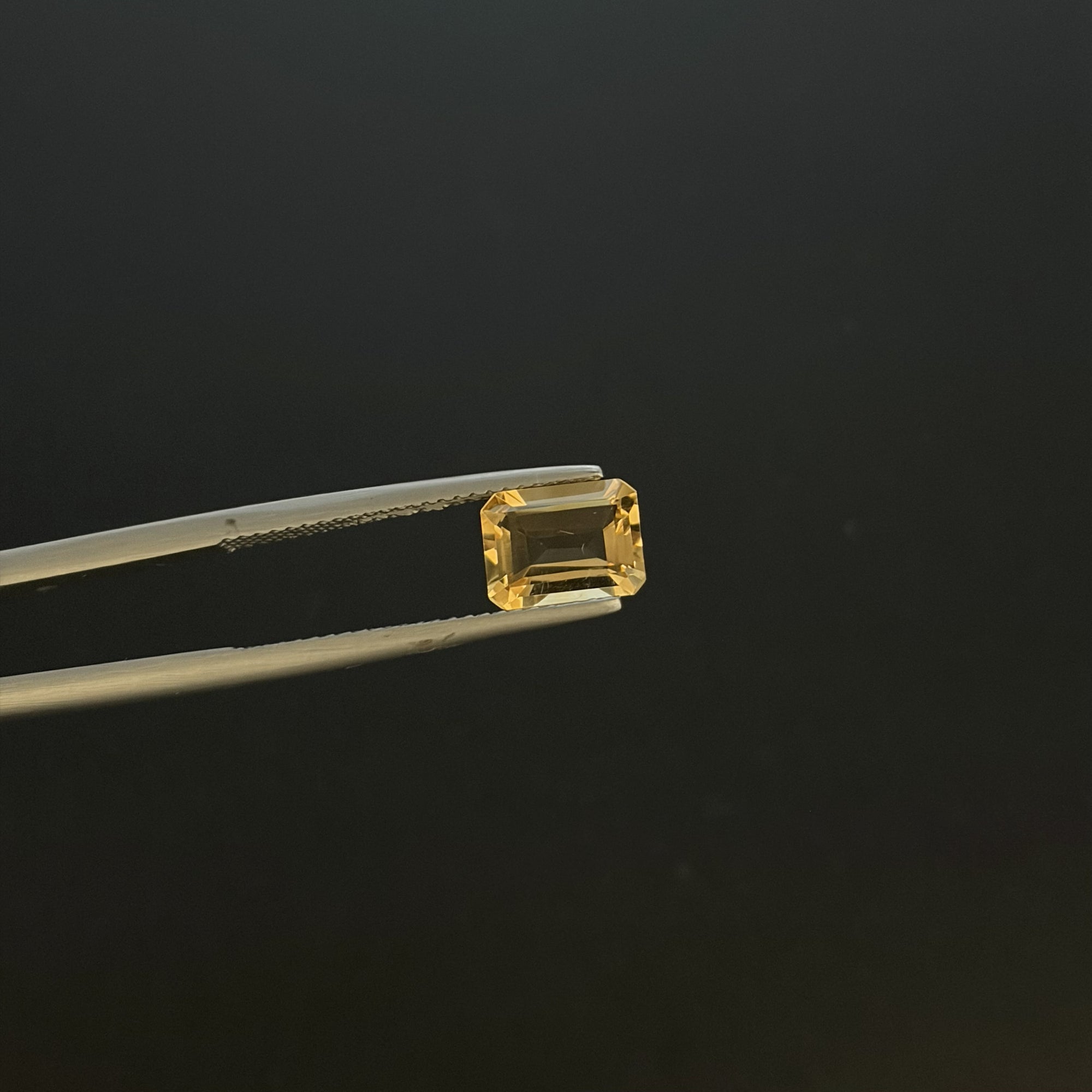 Citrine Faceted 8.1x6.1 mm Matching Pair