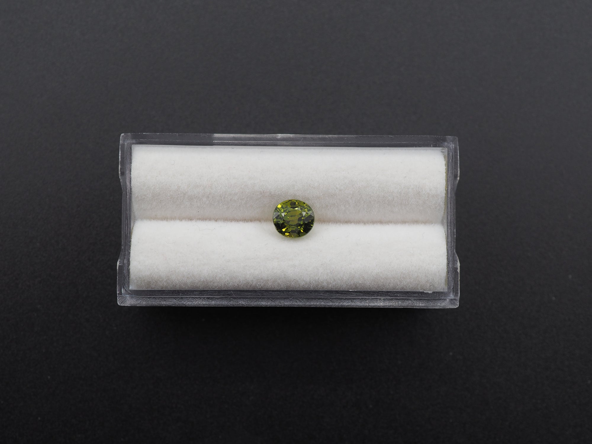 Mali Garnet Faceted Oval Shape  5.9 X 5.5 x 4.5 mm Approximately 1.23 Carat