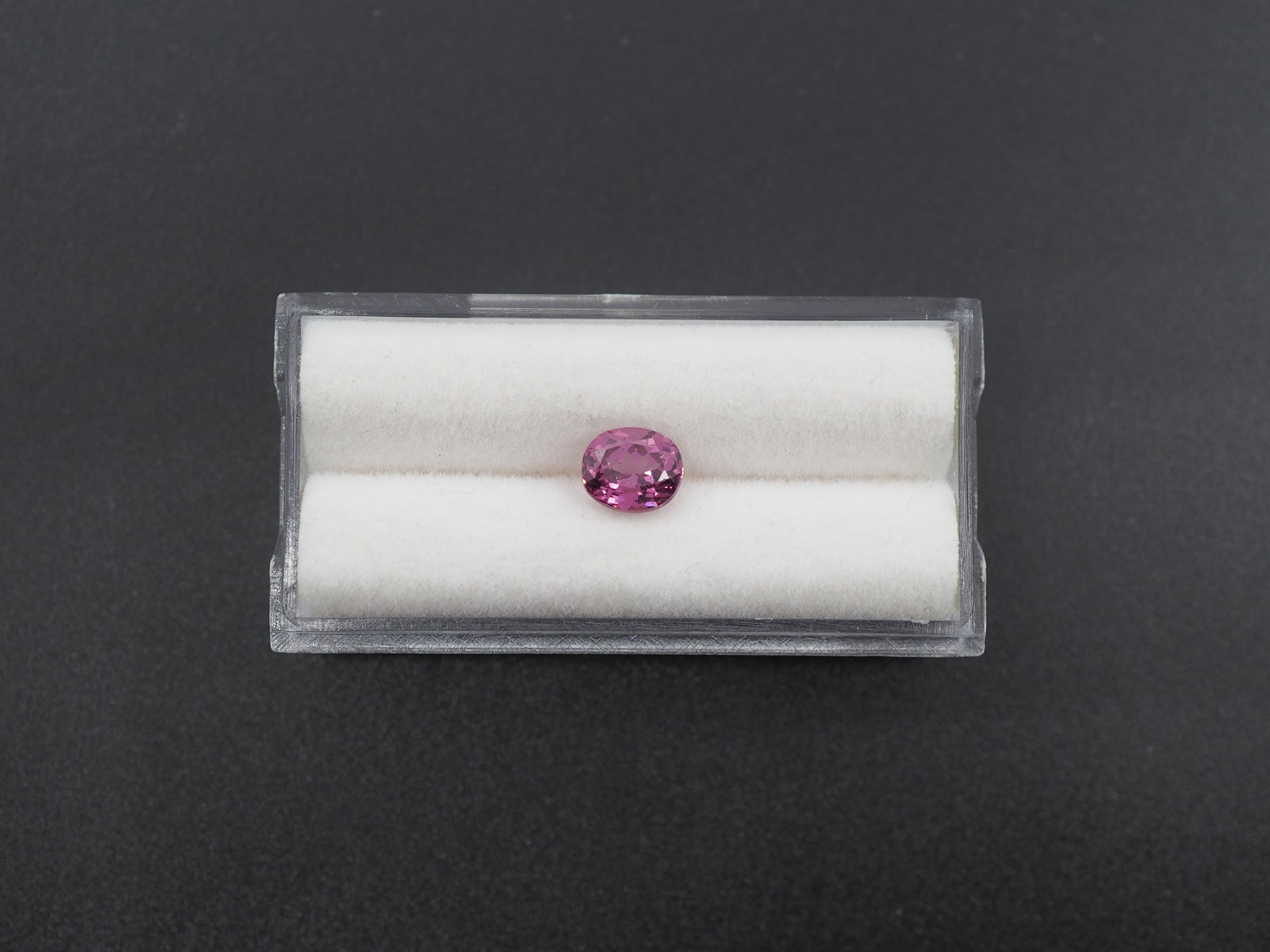 Malaia Garnet Faceted Purple Pink Oval Shape 7 x 6 x 4.5 mm Single Piece Approximately 1.58 Carat