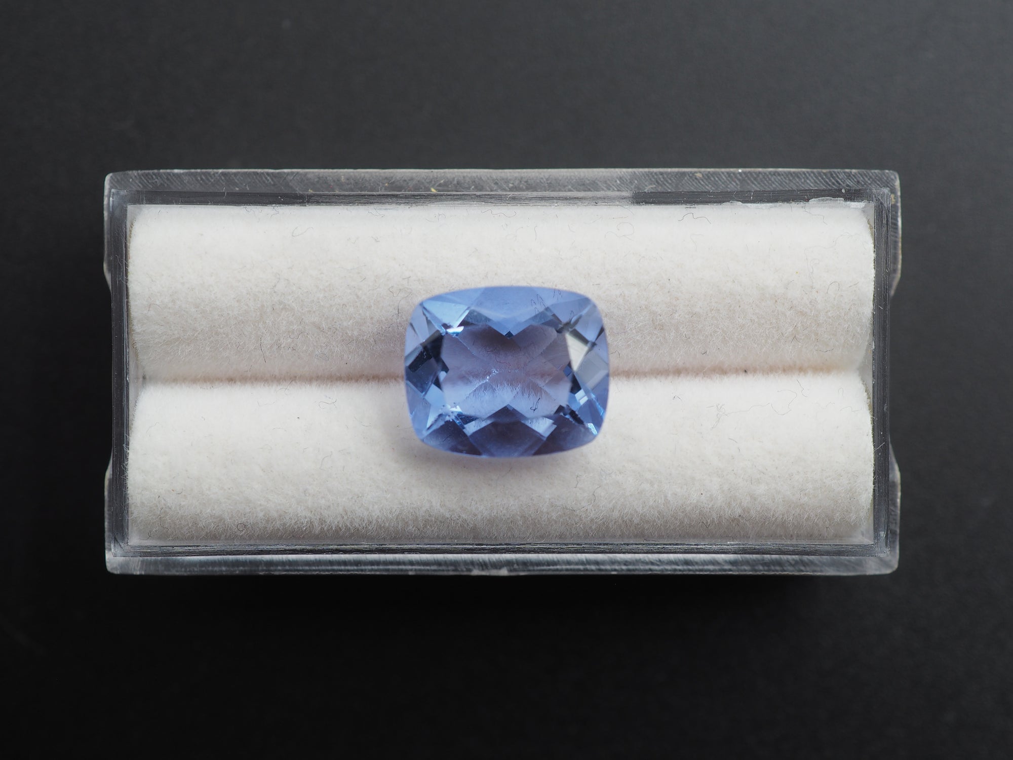 Fluorite Faceted Gemstone 12.1x10.1x7.1 mm