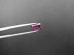 Purple Garnet Faceted Rectangle Shape 7x5 mm Approximately 1.06 Carat