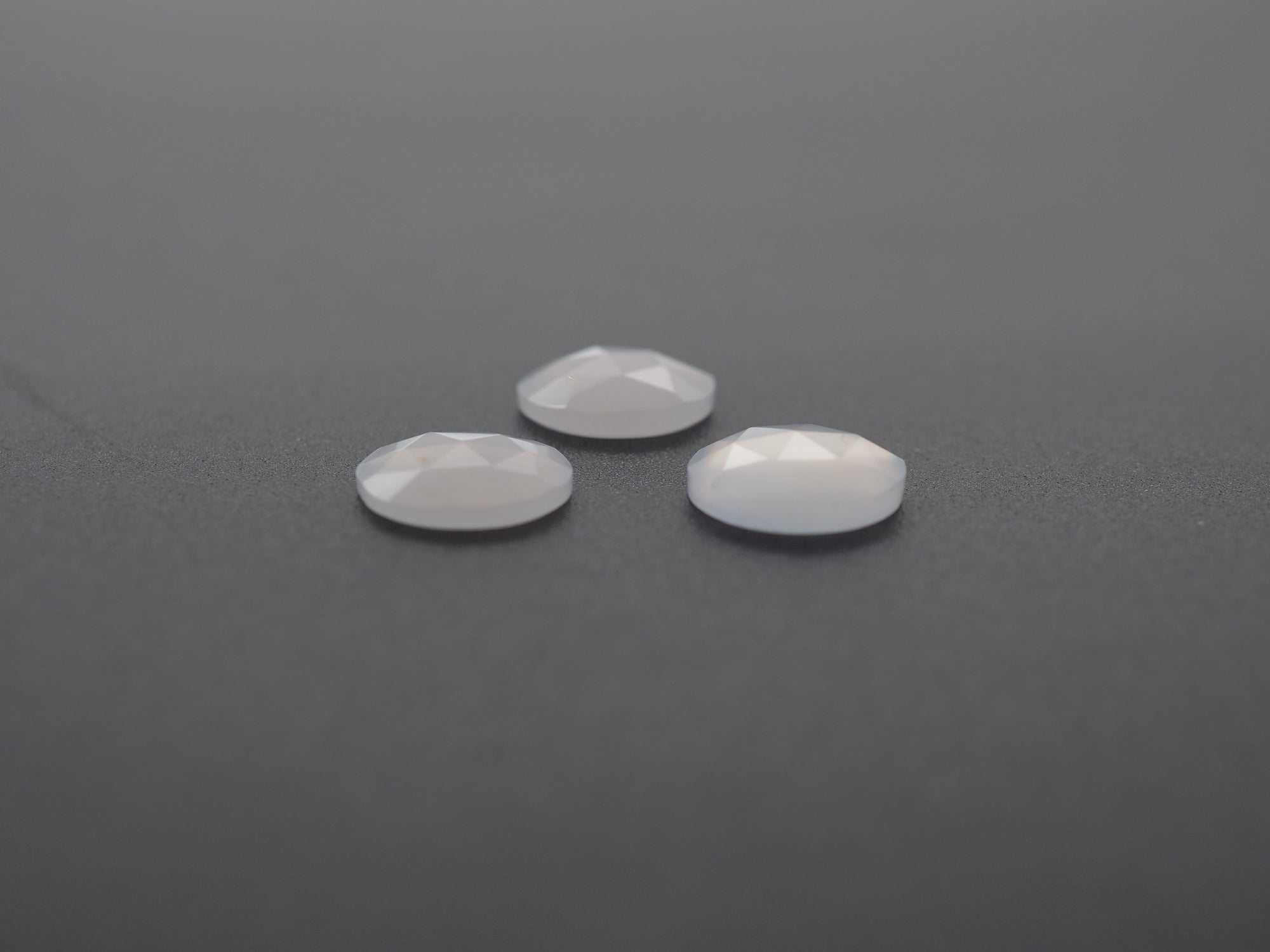 Rose cut Blue Chalcedony 10 mm Approximately 6.1 Carat (GTG-RCBC-5)