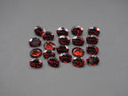 Garnet Faceted Oval Shape 9x7 mm 1 Piece