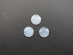 Rose cut Blue Chalcedony 10 mm Approximately 6.1 Carat (GTG-RCBC-5)