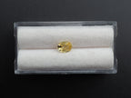 Yellow Sapphire Faceted Gemstone 6.8x5.4 mm