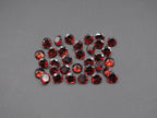 Garnet Faceted Round Shape 6 mm 1 Piece