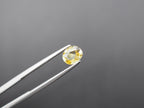 Yellow Sapphire Faceted Gemstone 6.8x5.4 mm