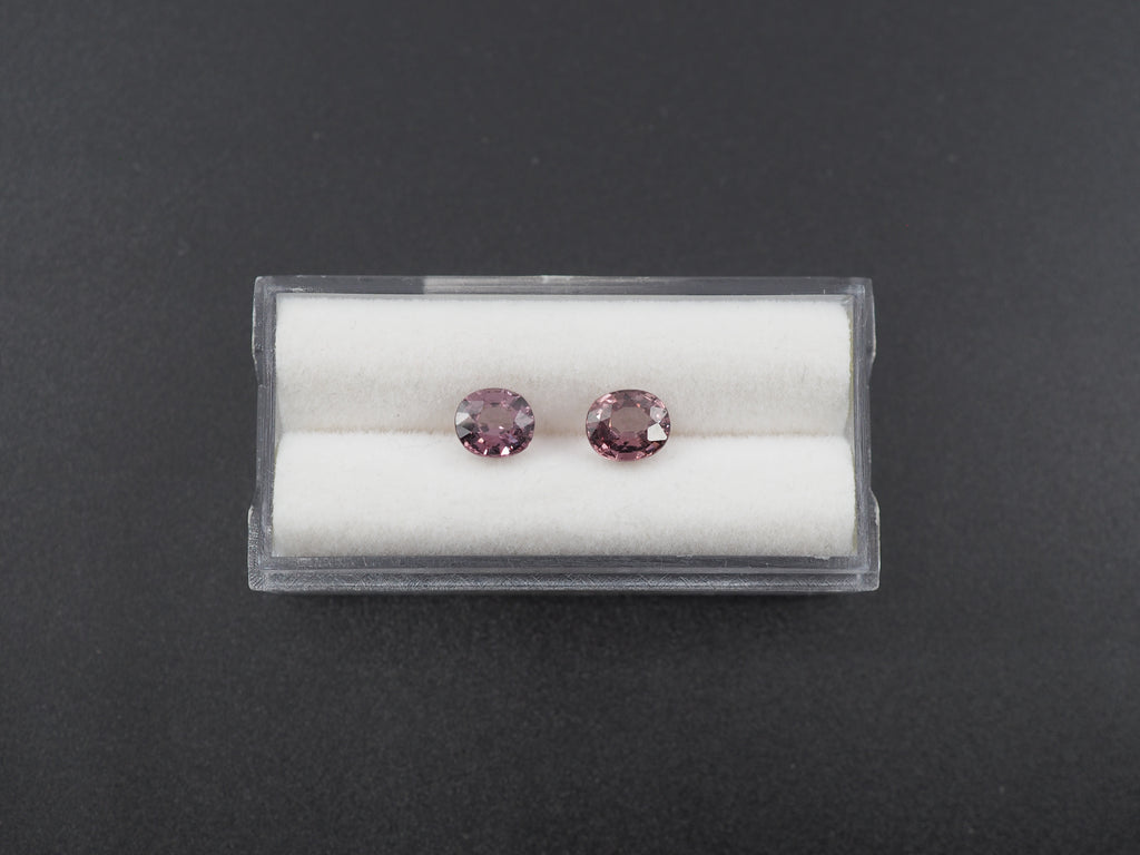 Color Change Garnet Faceted Oval 6.5 x 5.5 x 3.5 mm  Matching Pair