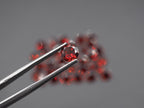 Garnet Faceted Round Shape 6 mm 1 Piece
