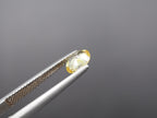 Yellow Sapphire Faceted Gemstone 6.8x5.4 mm