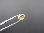 Orange Sapphire Faceted Gemstone 7.92x5.26x2.40 mm