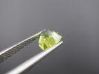 Peridot Faceted Gemstone, Trillion Shape 8x8 mm