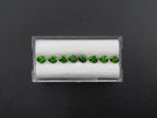 Chrome Diopside Faceted Pear Shape 5x4mm Approximately 2.86 Carat