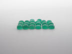Green Onyx Round Cabochon, 4 mm  Approximately 4.38 Carat (GTG-GO-13)