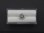 Green Amethyst Faceted 12.1 mm  Single Piece Approximately 6.38 Carat   (GTG-GAM-8)