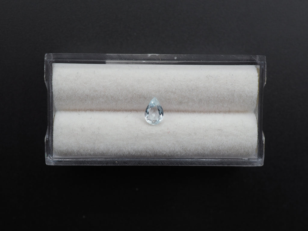 Aquamarine Faceted  6.2x4.2 mm Single Piece Approximately .32 Carat (GTG-AQ-71)