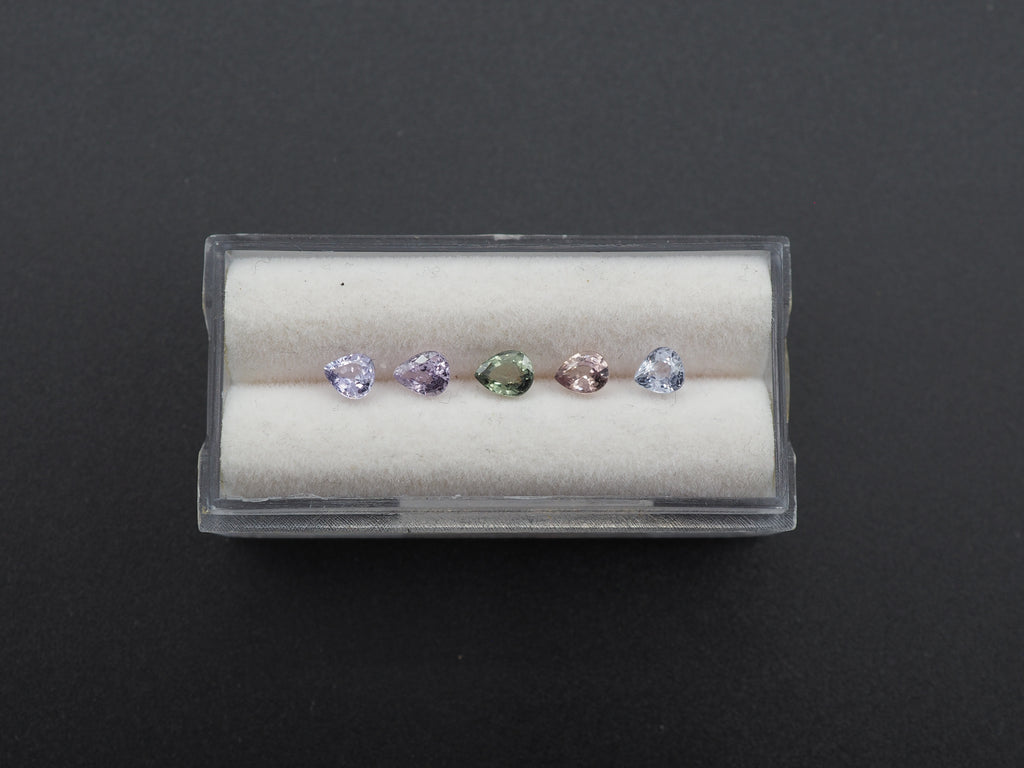 Fancy Sapphire Faceted  Pear Shape 4.8 x 3.6 x 2.2 mm Approximately 1.60 Carat