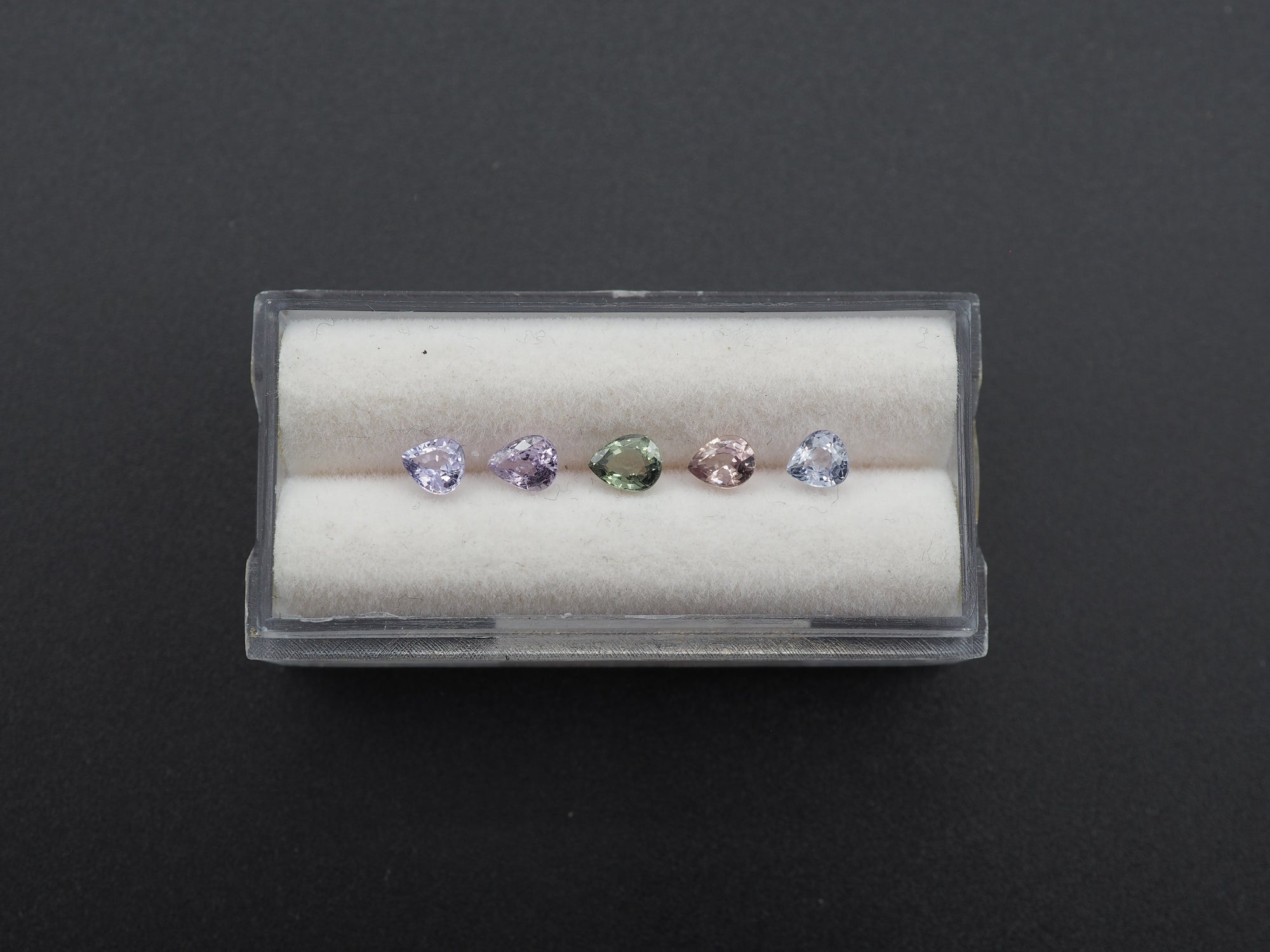 Fancy Sapphire Faceted  Pear Shape 4.8 x 3.6 x 2.2 mm Approximately 1.60 Carat