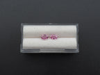 Pink Sapphire Faceted  Oval Shape 6 x 4.5 x 2.8 mm Matching Pair Approximately 1.27 Carat